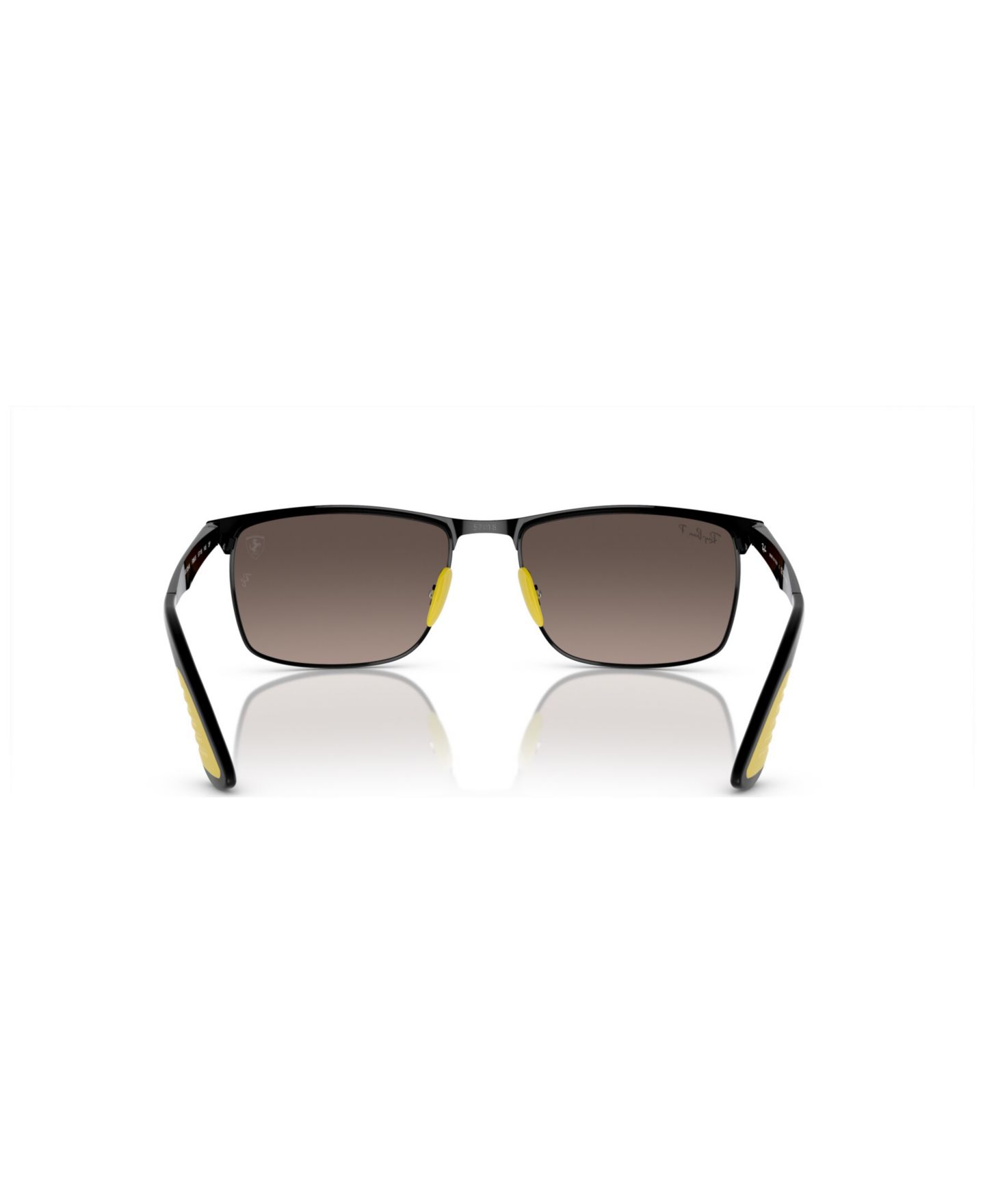 Солнцезащитные очки Ray-Ban Unisex Polarized, Mirror Gradient RB3726M, цвет: Чёрный — фото 3