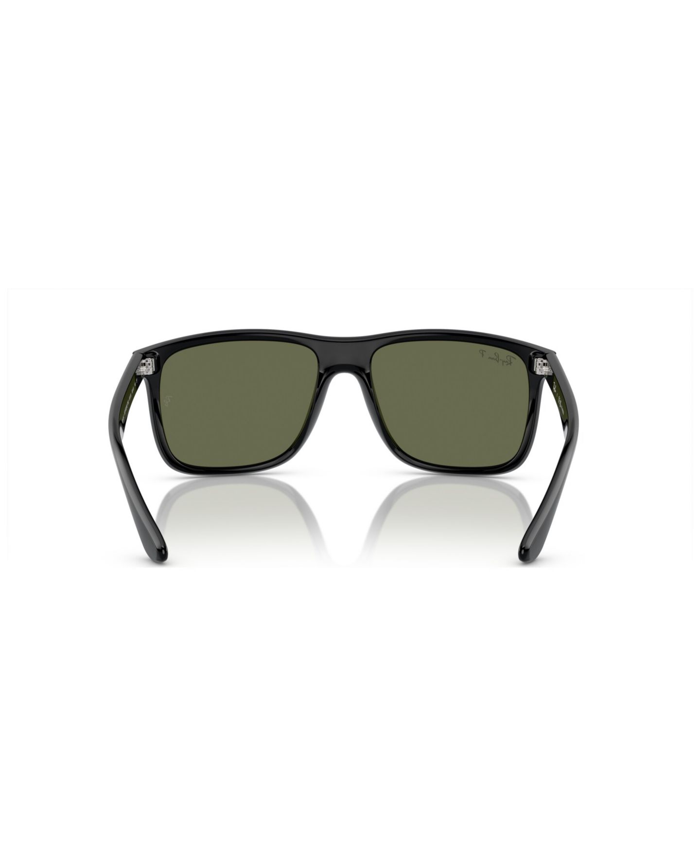 Солнцезащитные очки Ray-Ban Unisex Boyfriend Two Polarized Sunglasses, RB4547, цвет: Чёрный — фото 4