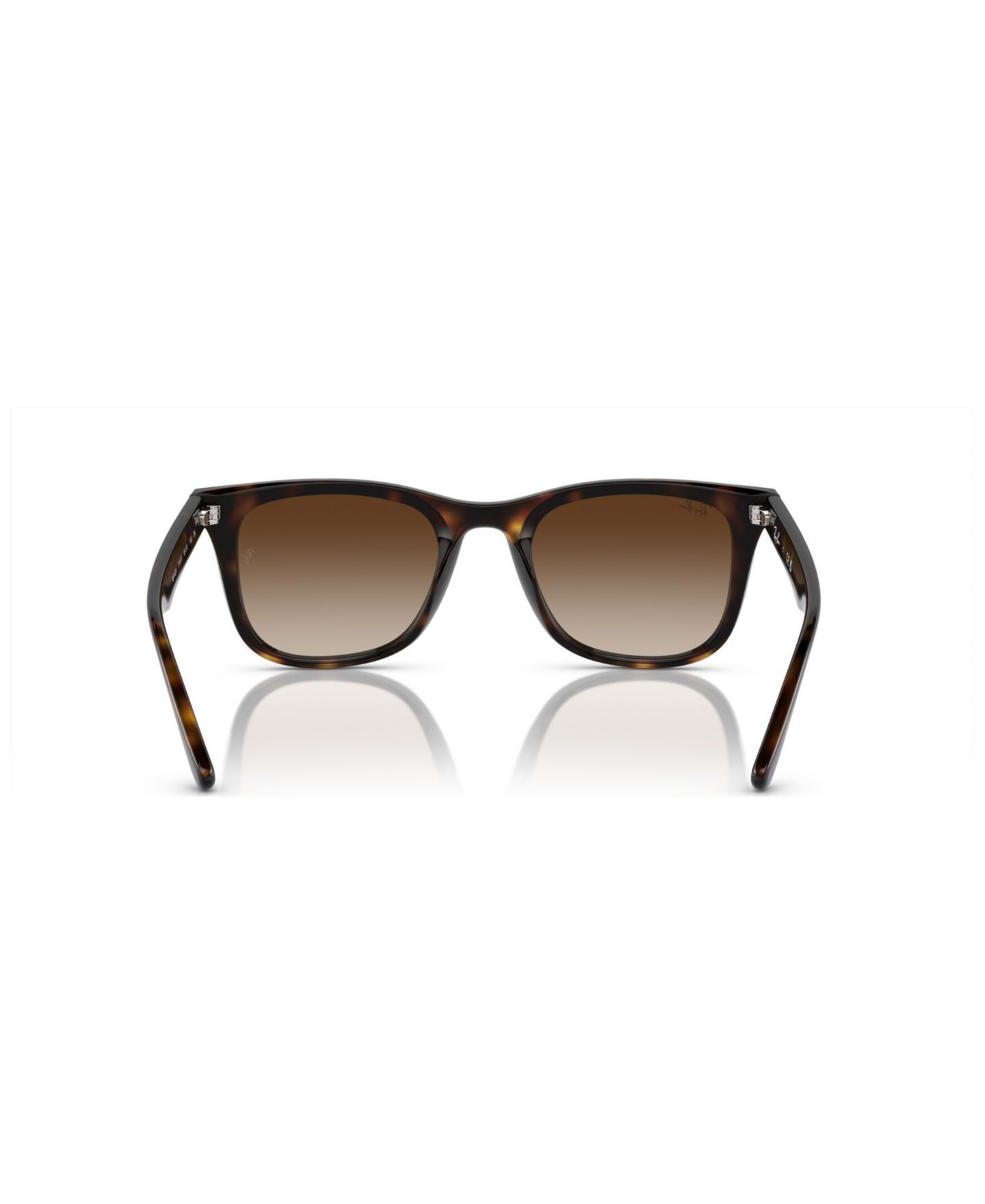 Солнцезащитные очки Ray-Ban Unisex Sunglasses, Gradient RB4420, цвет: Гавана — фото 5