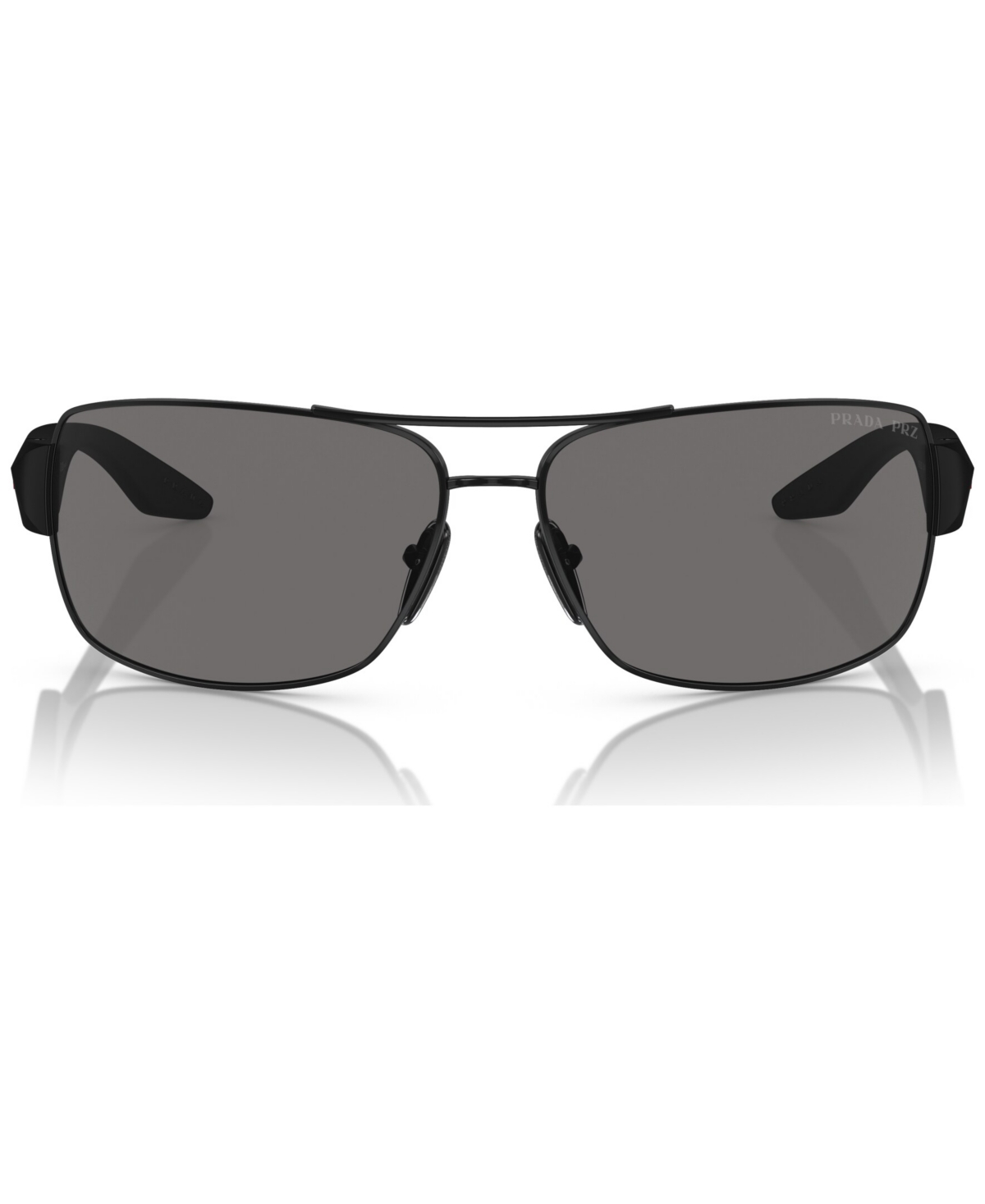 Shop Prada Men's Polarized Sunglasses, Ps 50zs In Black
