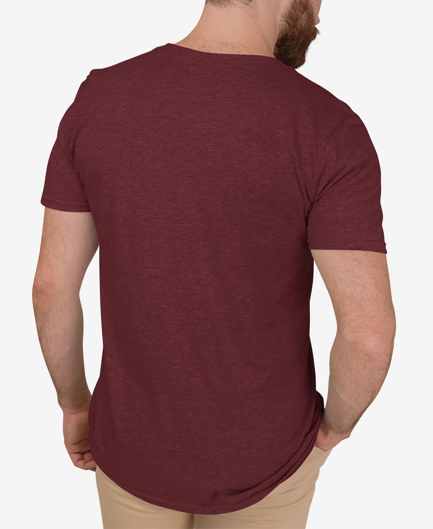 Men's Cotton/Poly Blend Word Art T-shirt - Hummingbirds