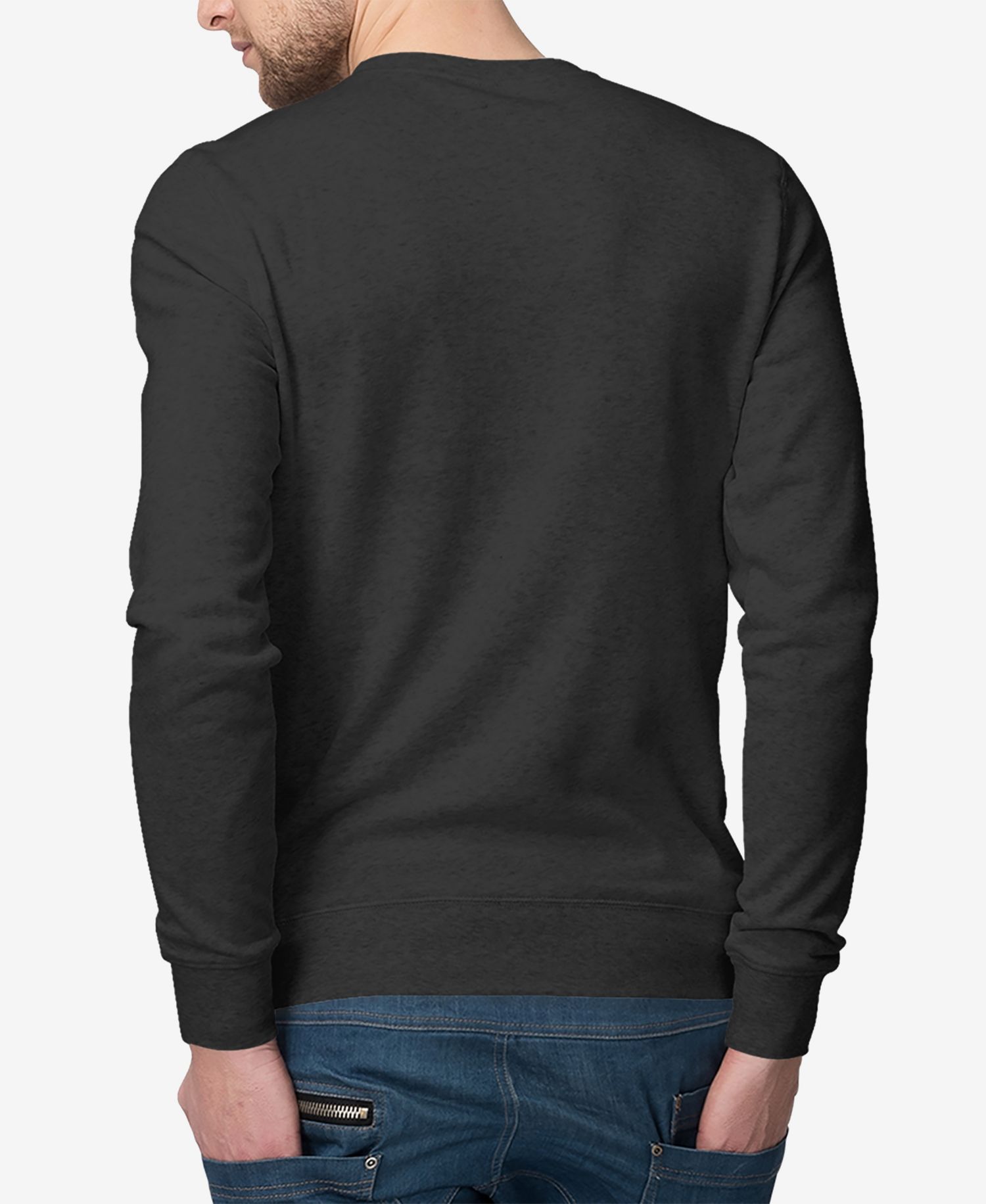 Men's Hummingbirds Word Art Crewneck Sweatshirt