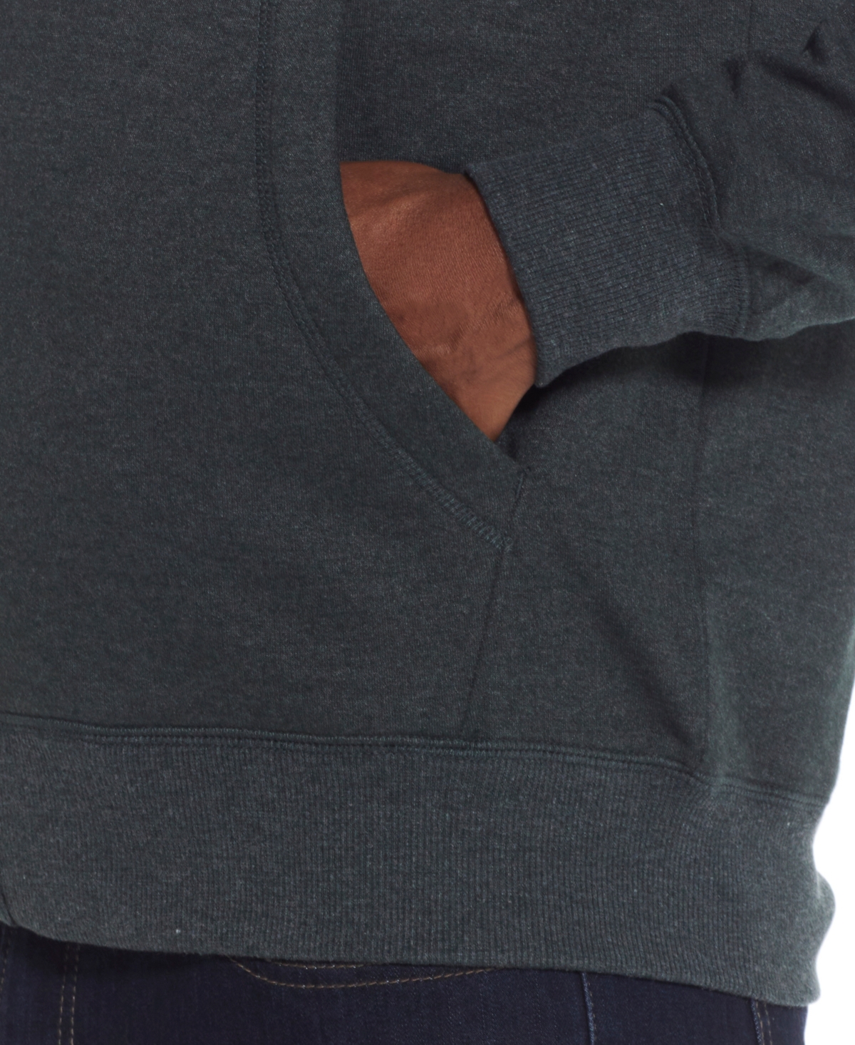 Weatherproof Vintage Men's Fleece Zip-Up Hoodie