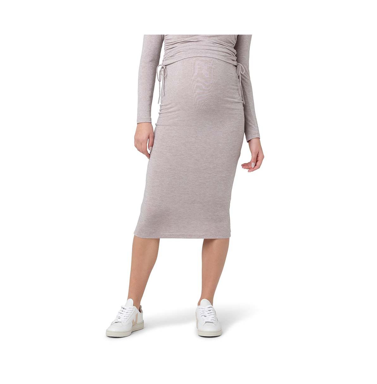 RIPE MATERNITY JESS OVER BUMP SKIRT SAND
