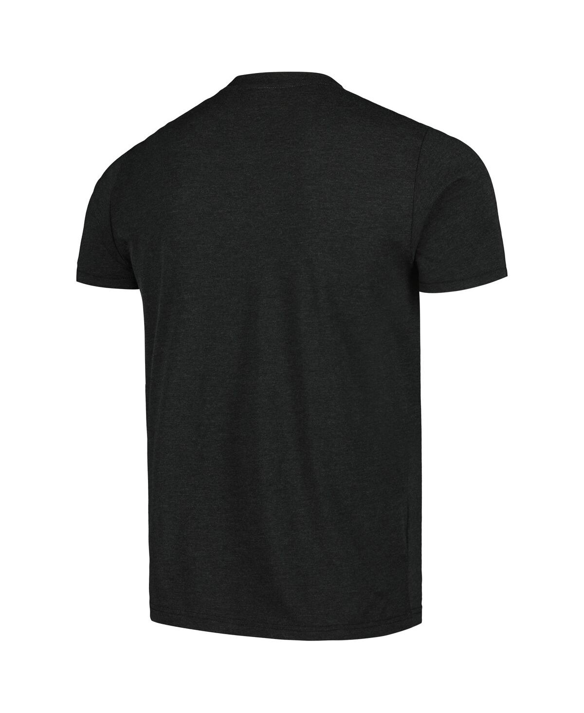 Shop Homage Men's And Women's  Charcoal Batman Graphic Tri-blend T-shirt