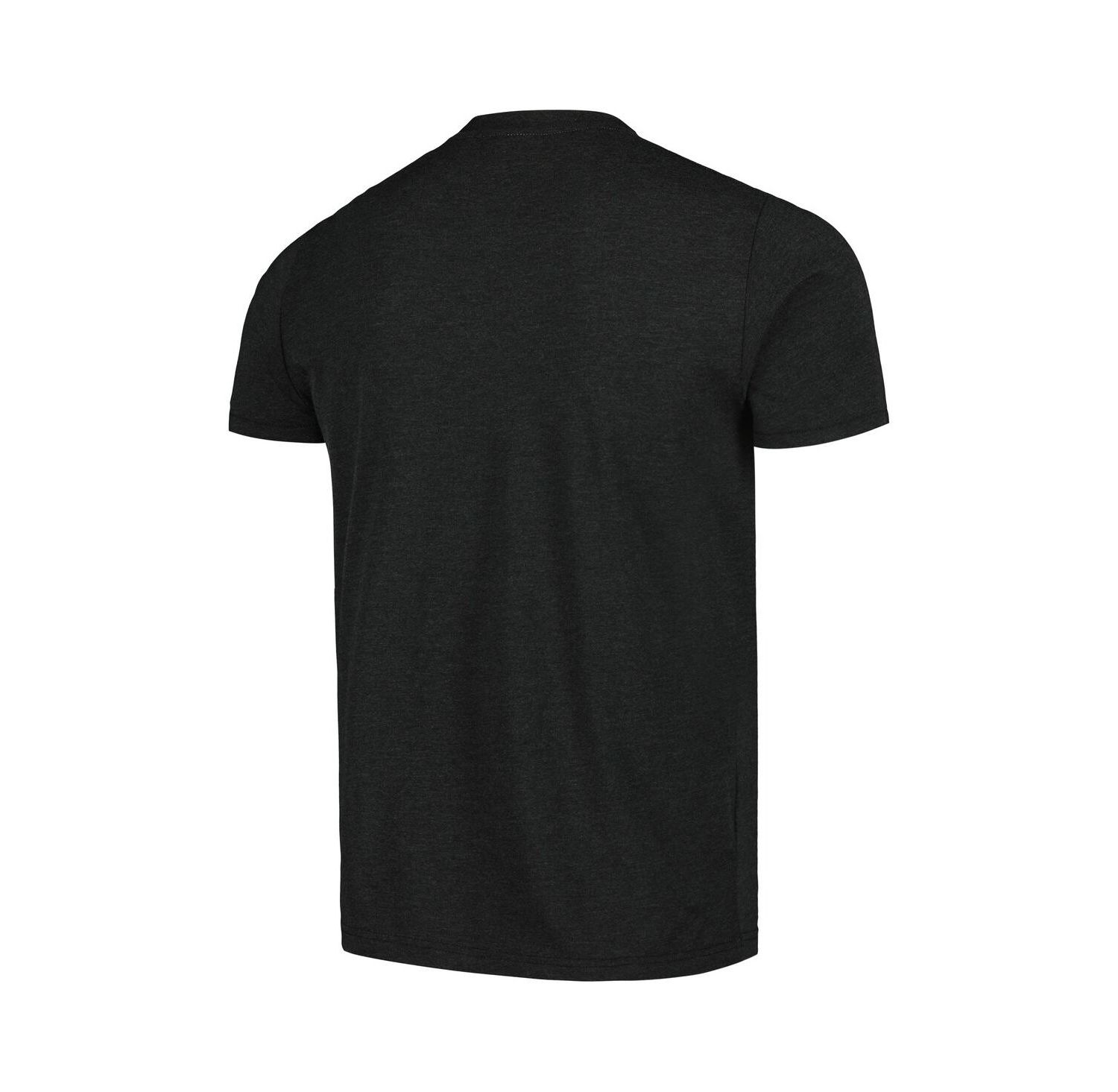 Men's and Women's Charcoal Batman Graphic Tri-Blend T-shirt