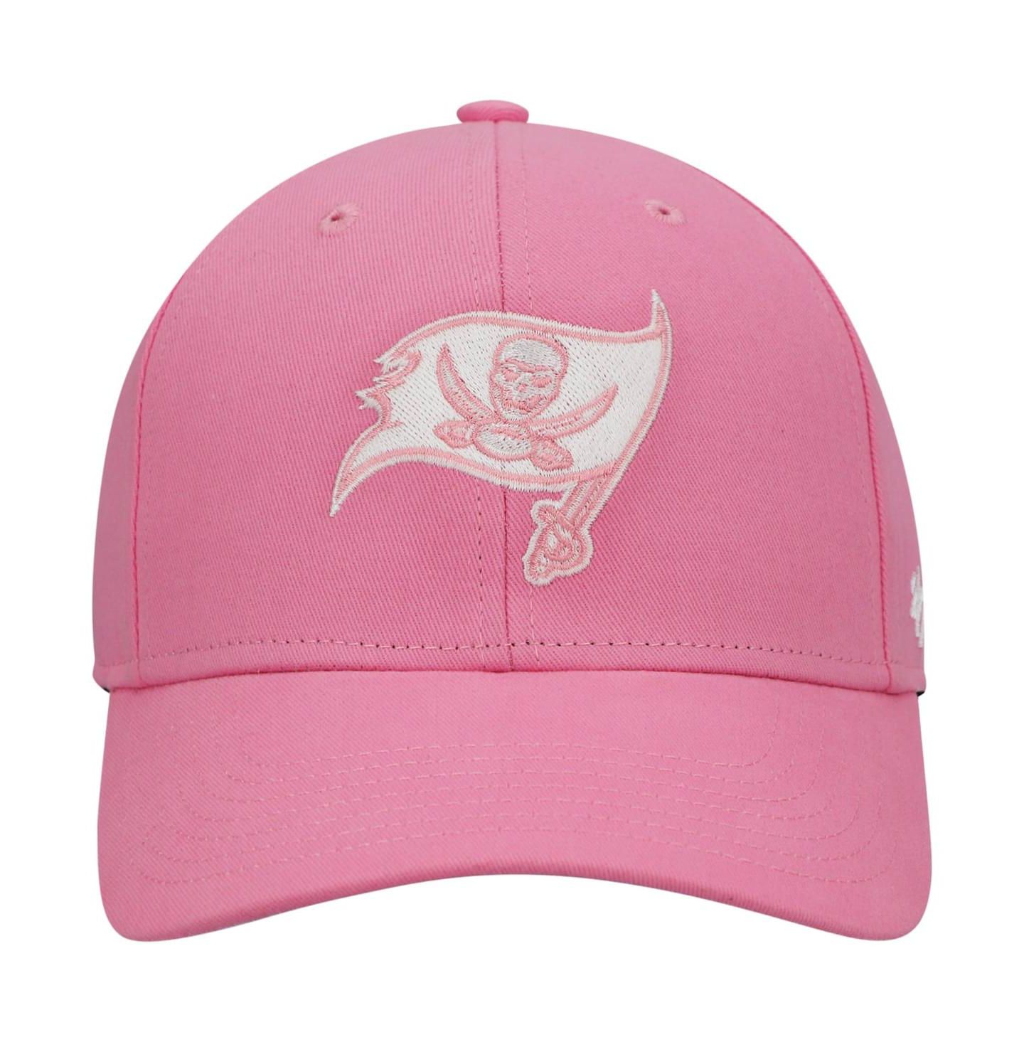 Кепка '47 Brand Pink Tampa Bay Buccaneers Rose MVP Adjustable Hat для девочек — фото 2