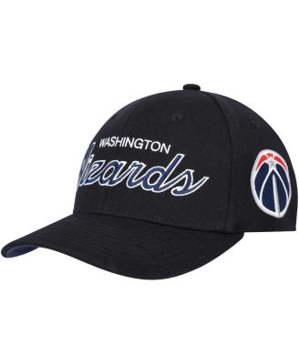 Men's Black Washington Wizards MVP Team Script 2.0 Stretch Snapback Hat