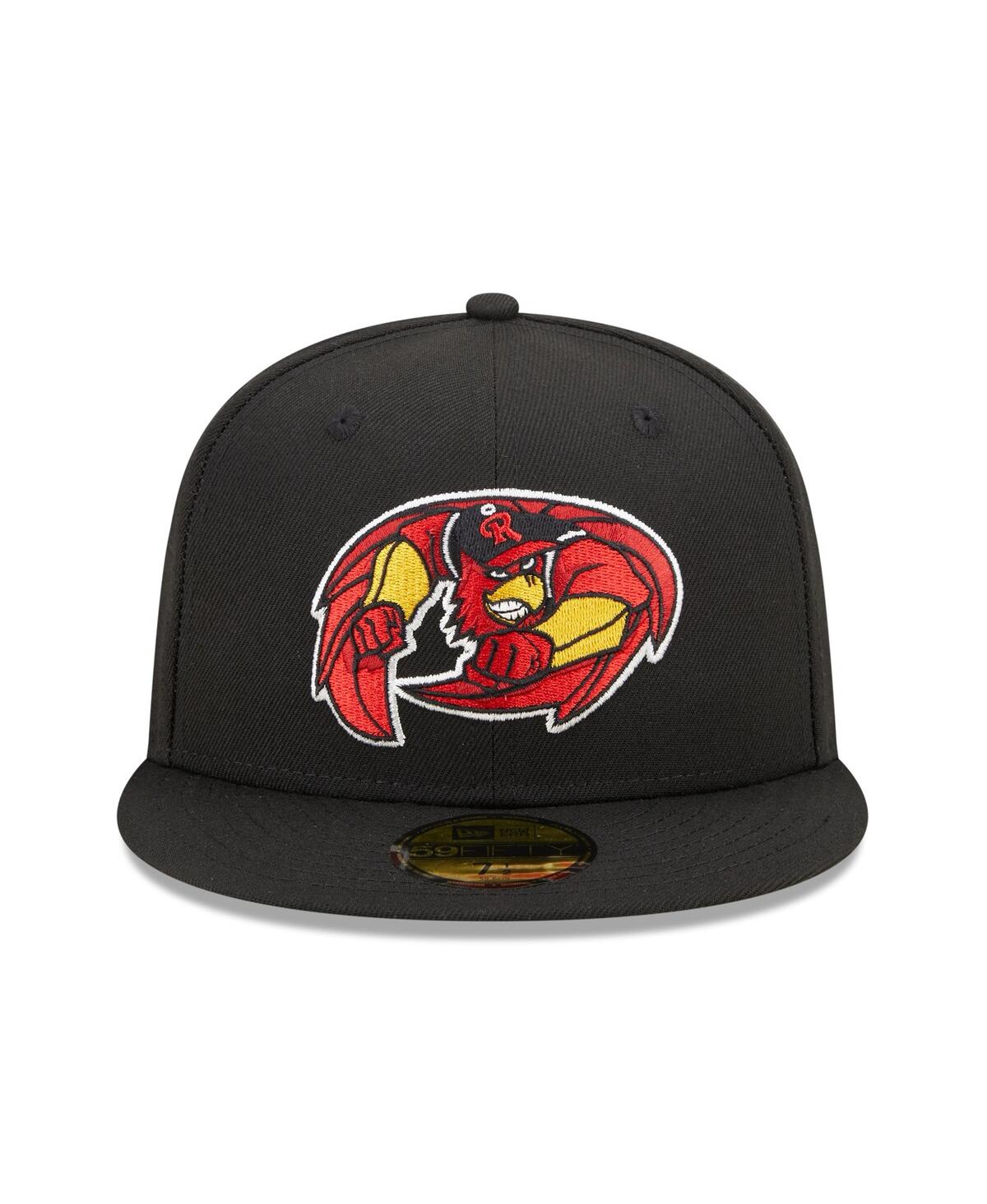 Men's New EraRochester Red Wings Marvel x Minor League 59FIFTY Fitted Hat - Black