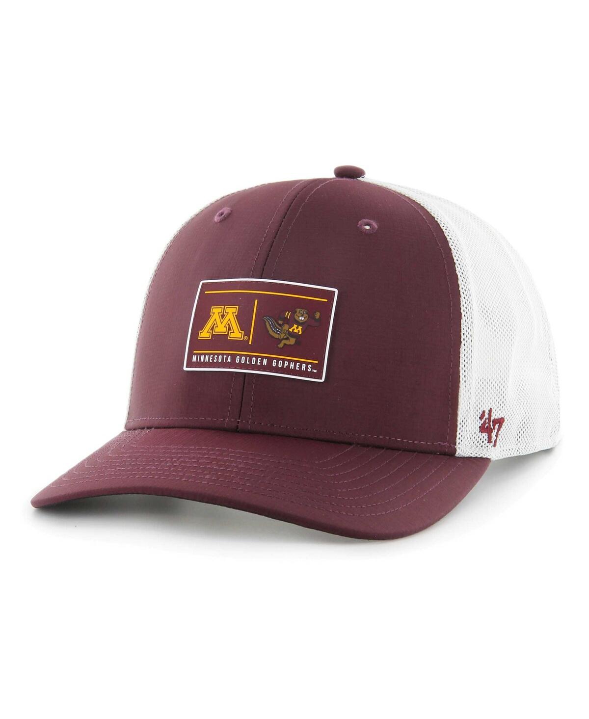 Men's '47 BrandMinnesota Golden Gophers Bonita Brrr Hitch Adjustable Hat - Maroon