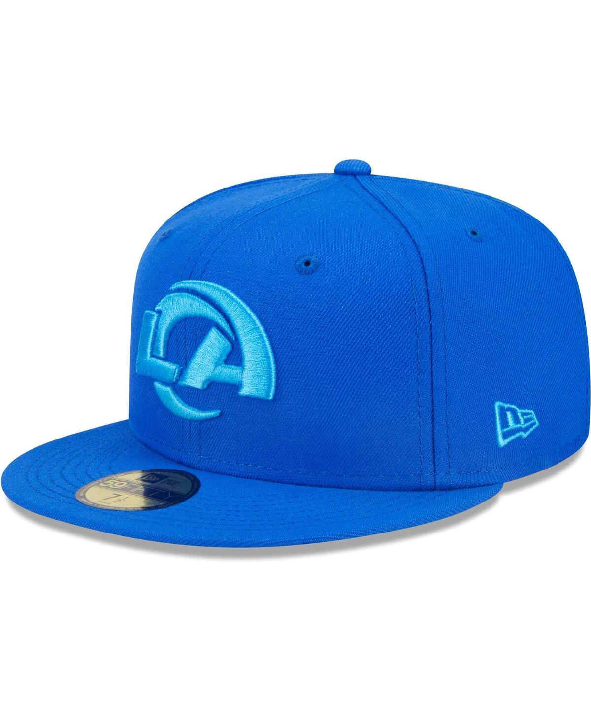 Men's New EraLos Angeles Rams Monocamo 59FIFTY Fitted Hat - Royal