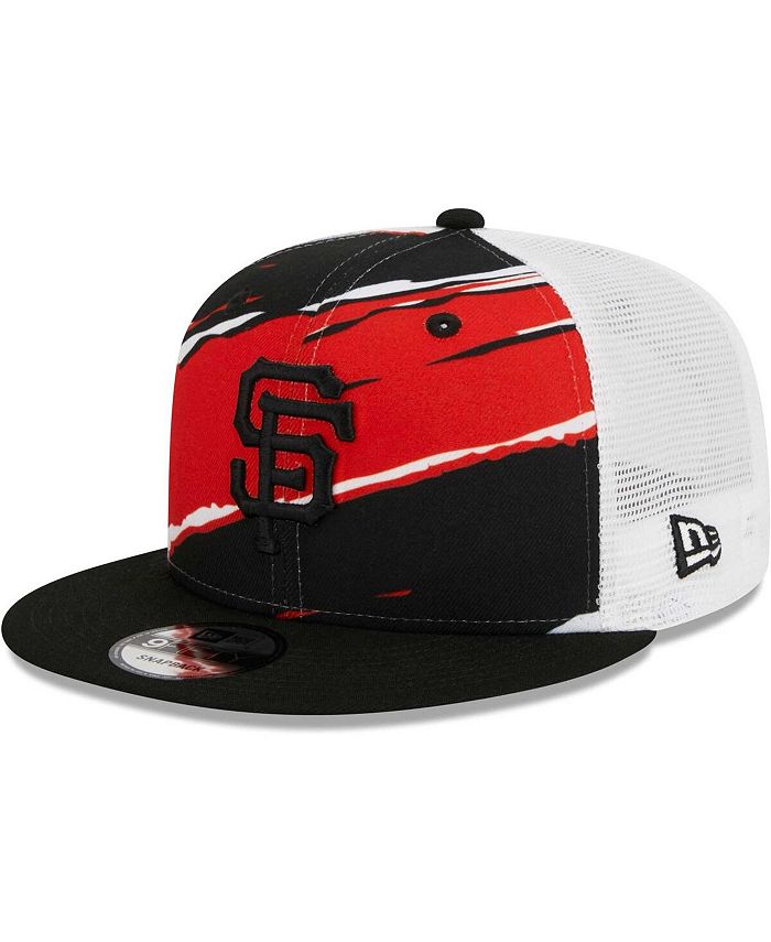 Casquette New Era 9Fifty San Francisco Giants - Orange, Snapback Ajustable (Taille Adulte Unique)
