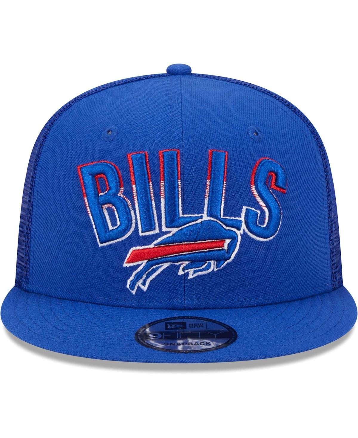 New Era Men's  Royal Buffalo Bills Grade Trucker 9fifty Snapback Hat In Royal