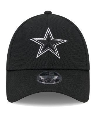 Big Boys and Girls Black Dallas Cowboys Main B-Dub 9FORTY Adjustable Hat