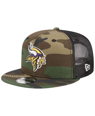 Men's Camo Minnesota Vikings Main Trucker 9FIFTY Snapback Hat
