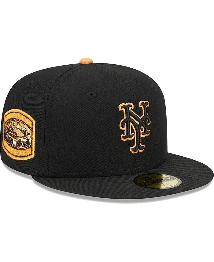 Men's New Era Black New York Mets Jersey 59FIFTY Fitted Hat