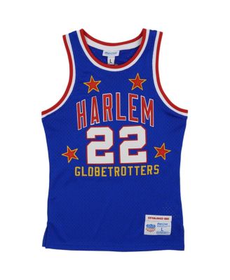 Men's Curly Neal Royal Harlem Globetrotters Throwback Swingman Jersey