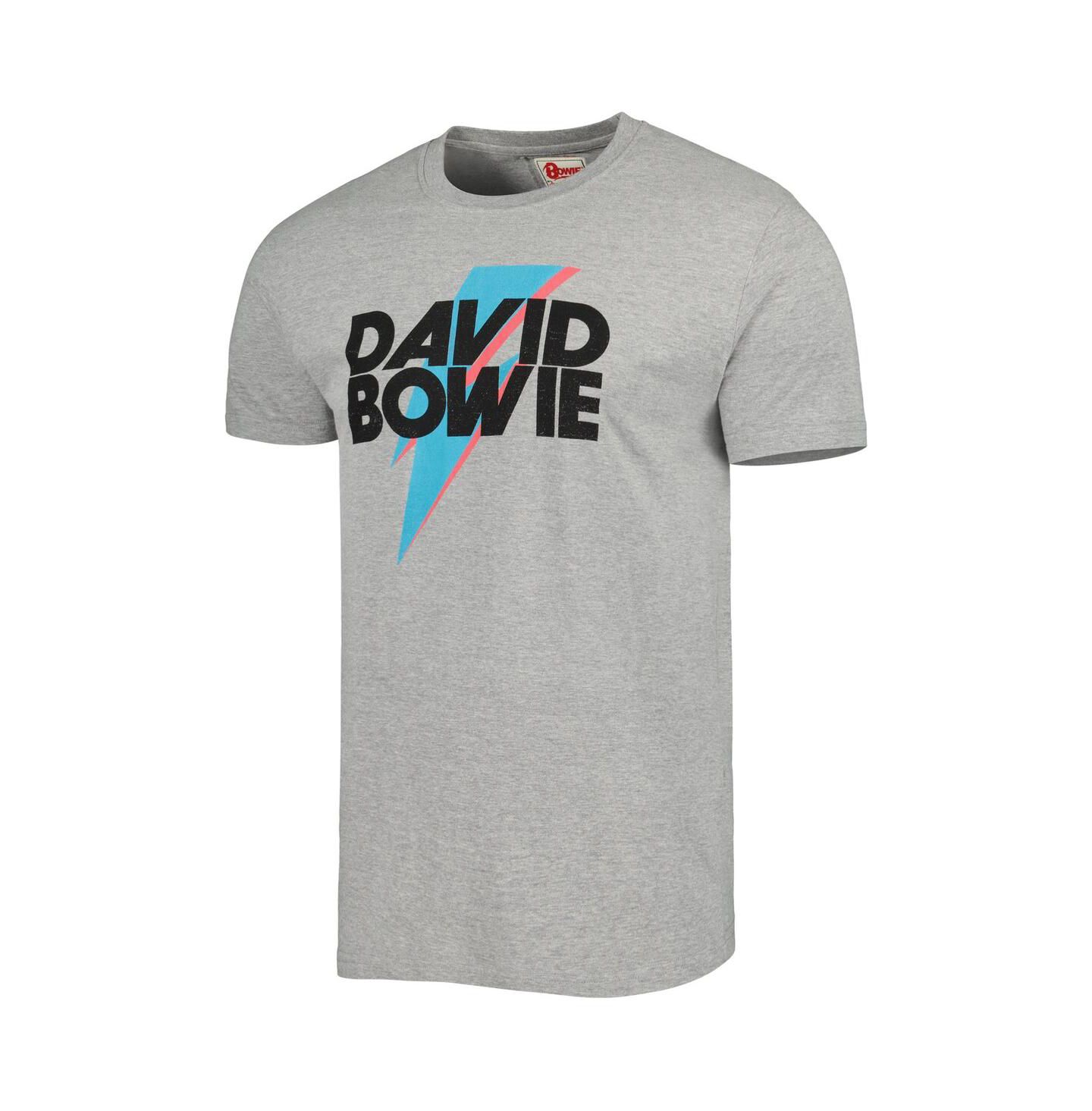 Футболка American Needle Heather Gray David Bowie Brass Tacks — фото 3