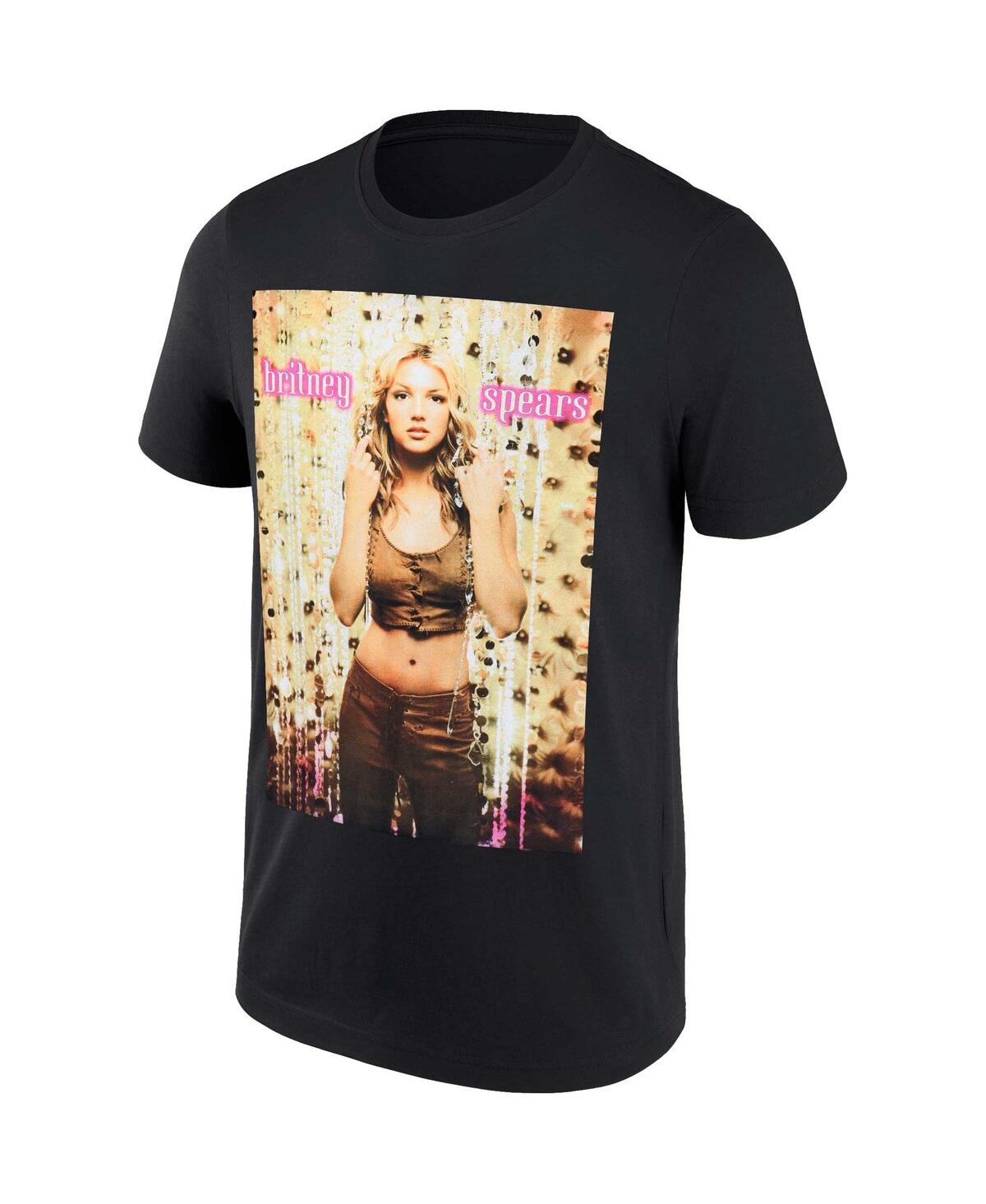 Shop Philcos Men's And Women's Black Britney Spears T-shirt