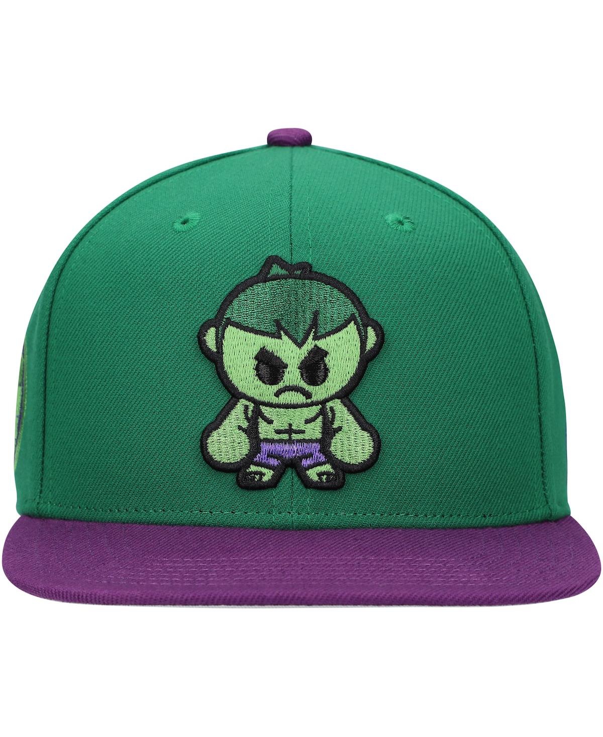 Shop Lids Big Boys And Girls Green Hulk Character Snapback Hat