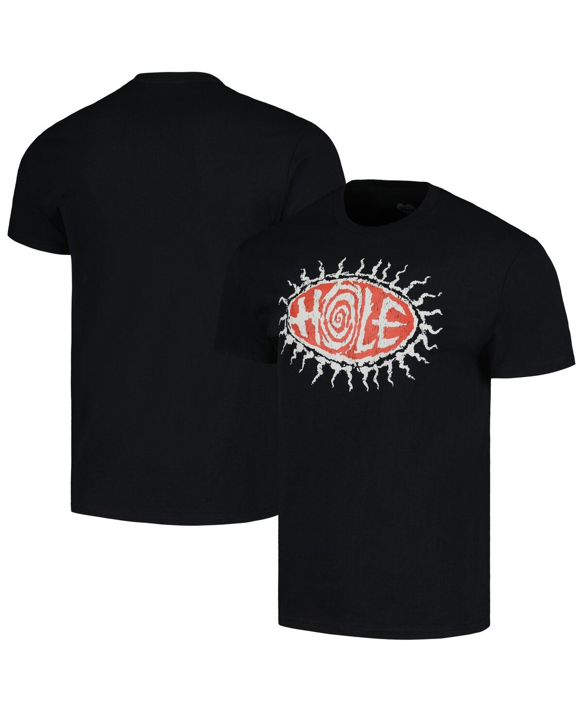 Shop Manhead Merch Men's  Black Hole Eyeball Graphic T-shirt