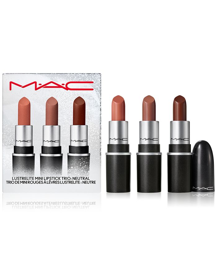 Mac - Lustrelite Mini Lipstick Trio - Neutral