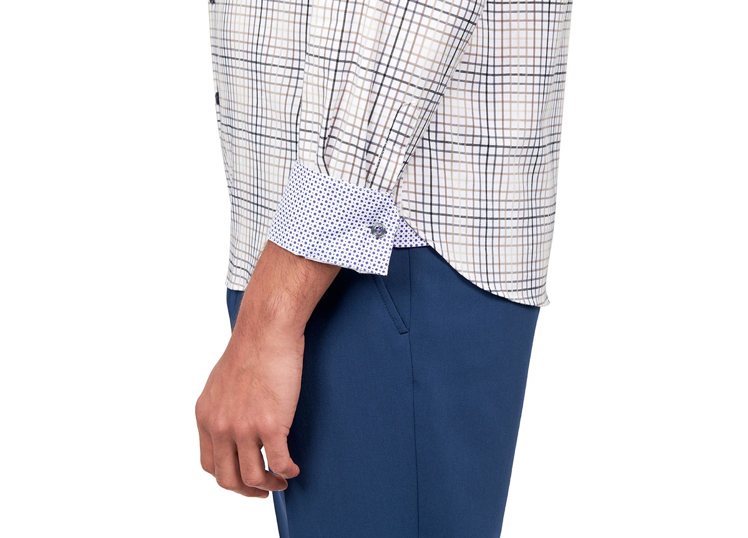 Men's Dobby Check Shirt