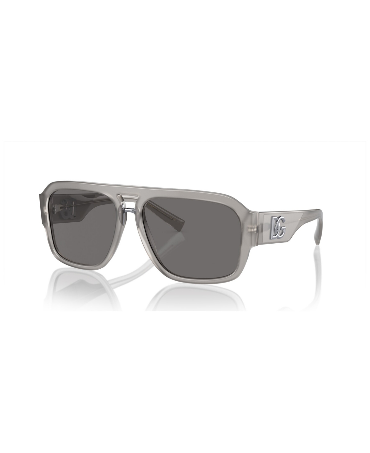 Dolce & Gabbana Men's Polarized Sunglasses, Dg4403 In Opal Gray