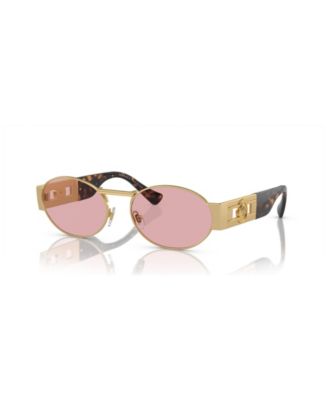 Unisex Metal Oval Sunglasses, VE2264
