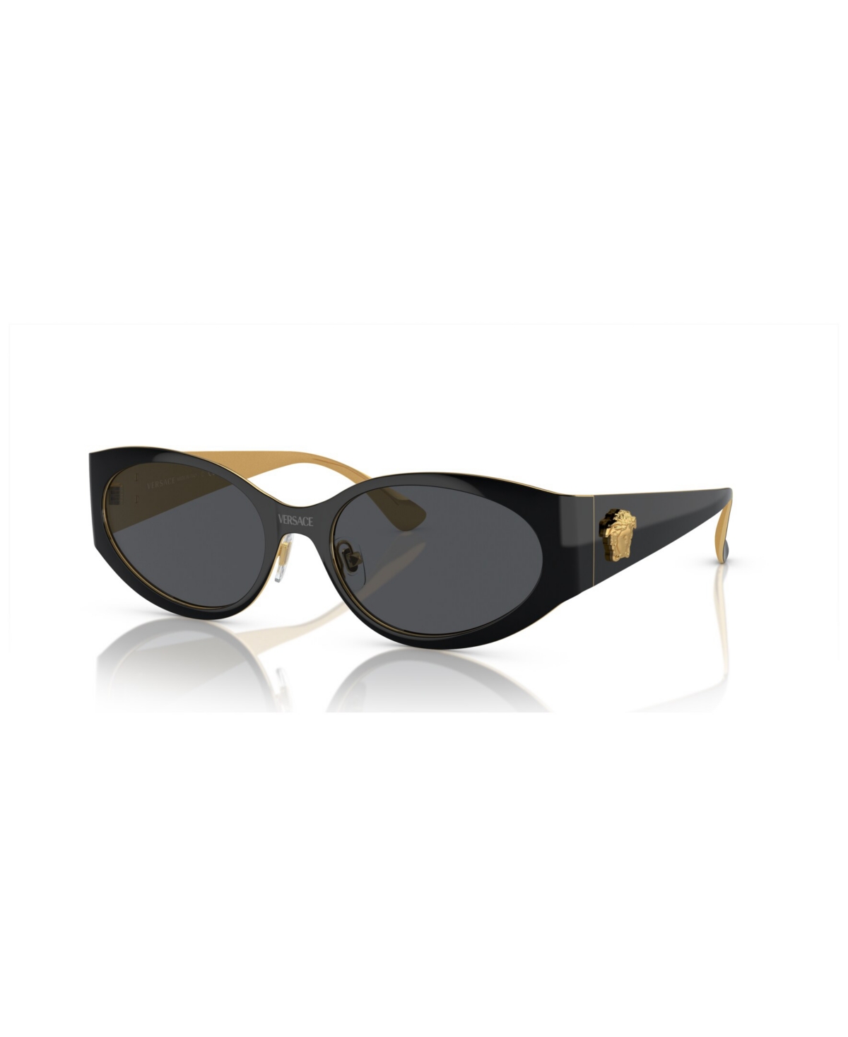 Shop Versace Women's Sunglasses Ve2263 In Black