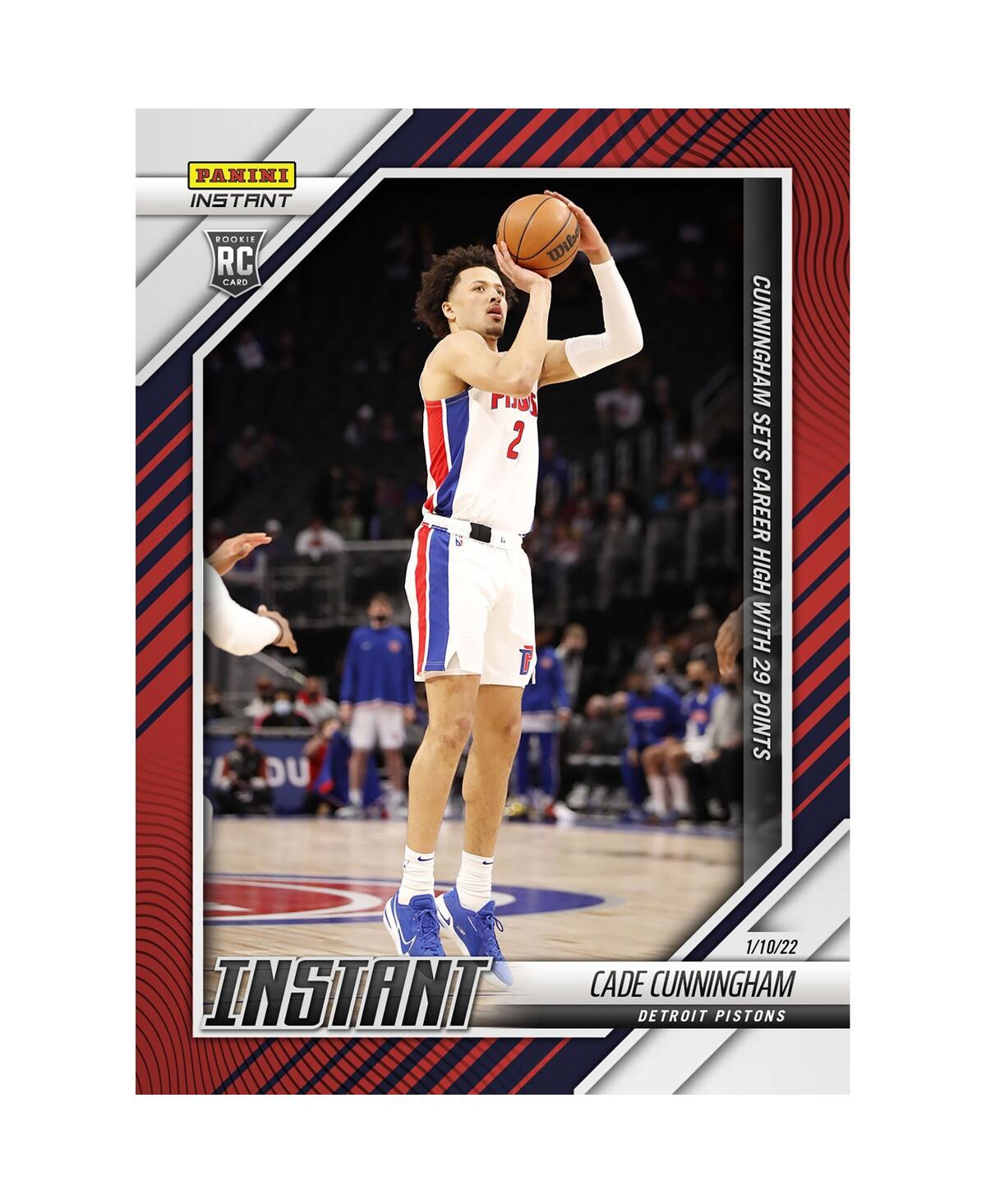 Panini America Cade Cunningham Detroit Pistons Parallel  Instant Cunningham Sets New Career-high With In Multi
