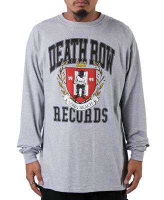 Death Row Records - Men's University Graphic Long-Sleeve T-Shirt