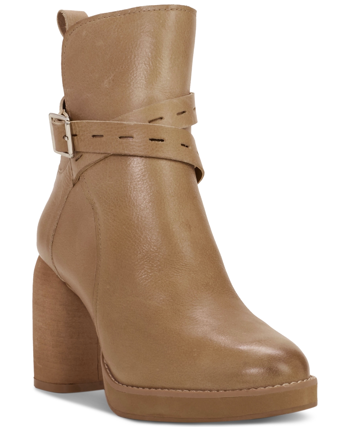 LUCKY BRAND WOMEN'S NATESA BUCKLED DRESS BOOTIES