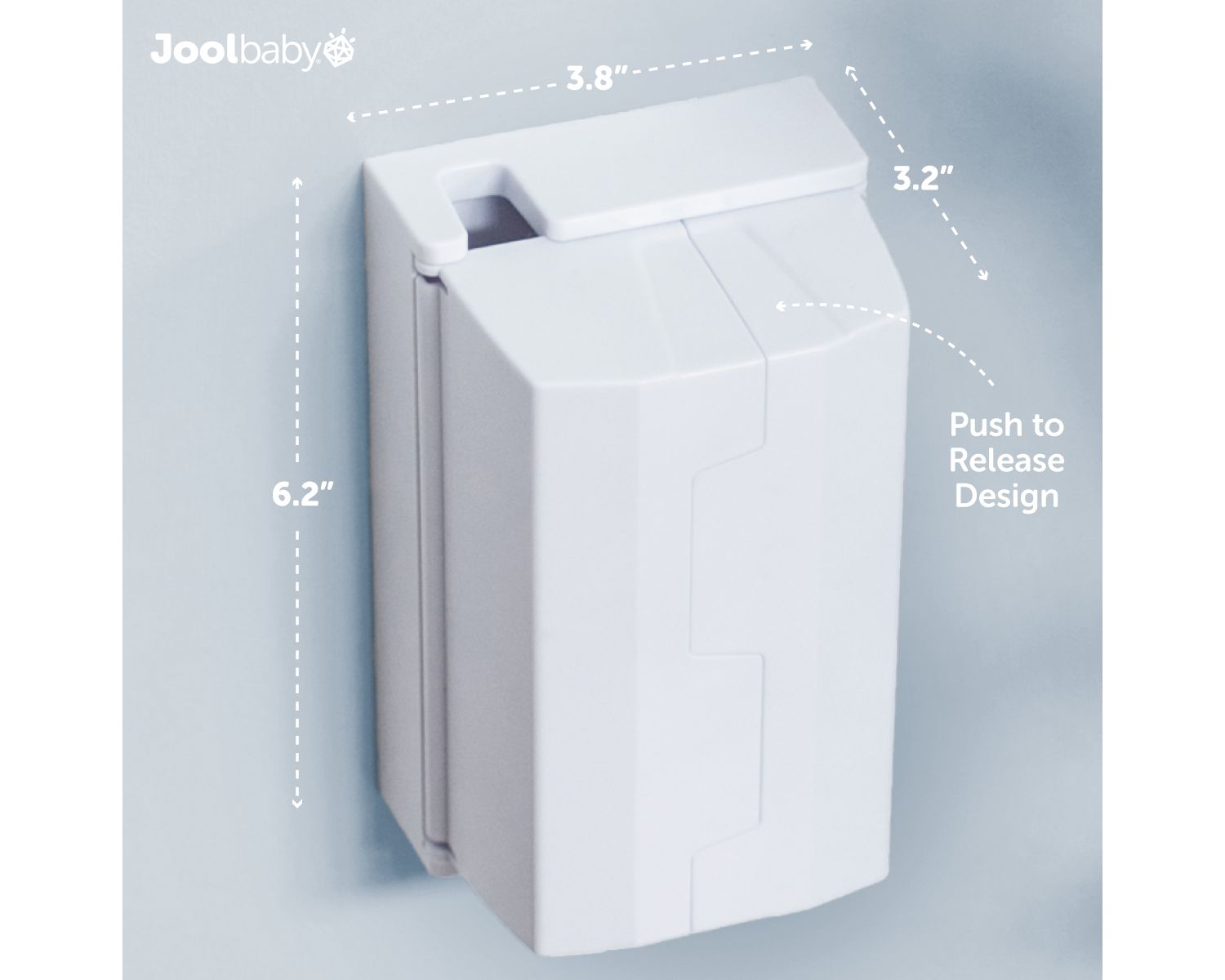 Toddler Electrical Outlet Cover Box Safety, Duplex & Decorator Electrical Outlet Plates Included, Spacious Compartment (2-Pack)