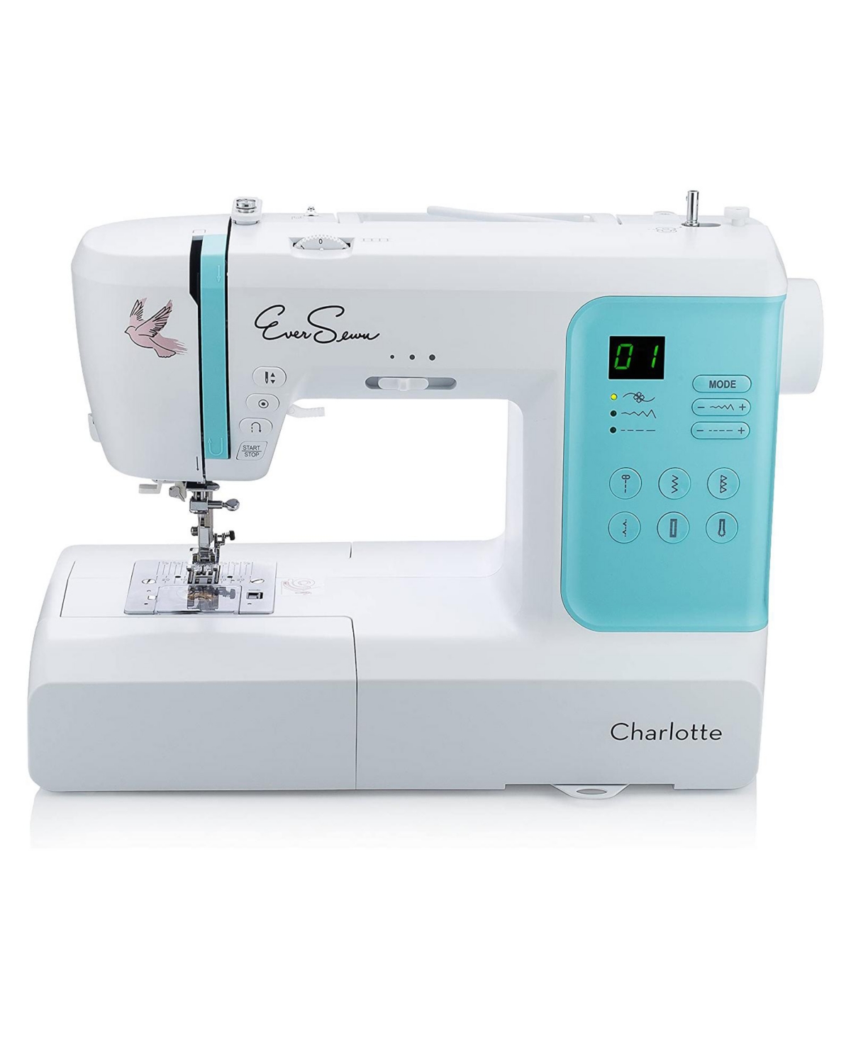 Charlotte Computerized Sewing Machine - White