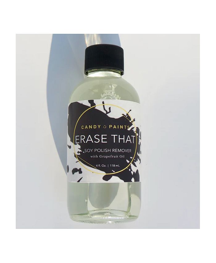 CANDY x PAINTS "Erase That" Soy Polish Remover Macy's