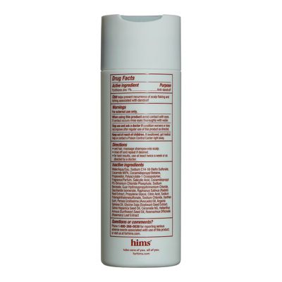Dandruff Detox Shampoo With Pyrithione Zinc 1%