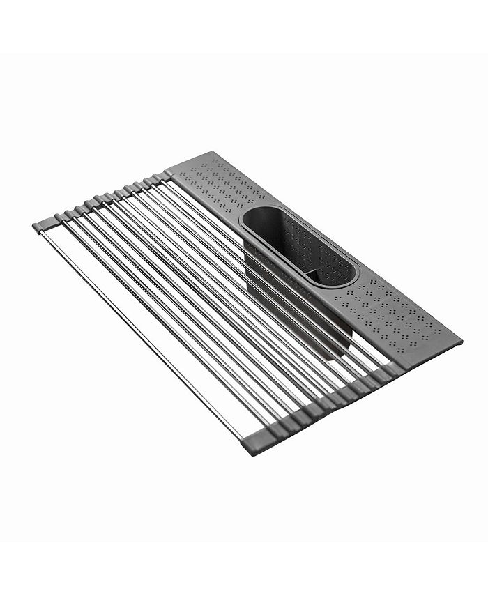 Grand Fusion Roll-Up Over the Sink Dish Drying Rack with