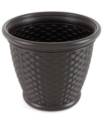 Sonora Resin Wicker Planter for Indoor & Outdoor Use