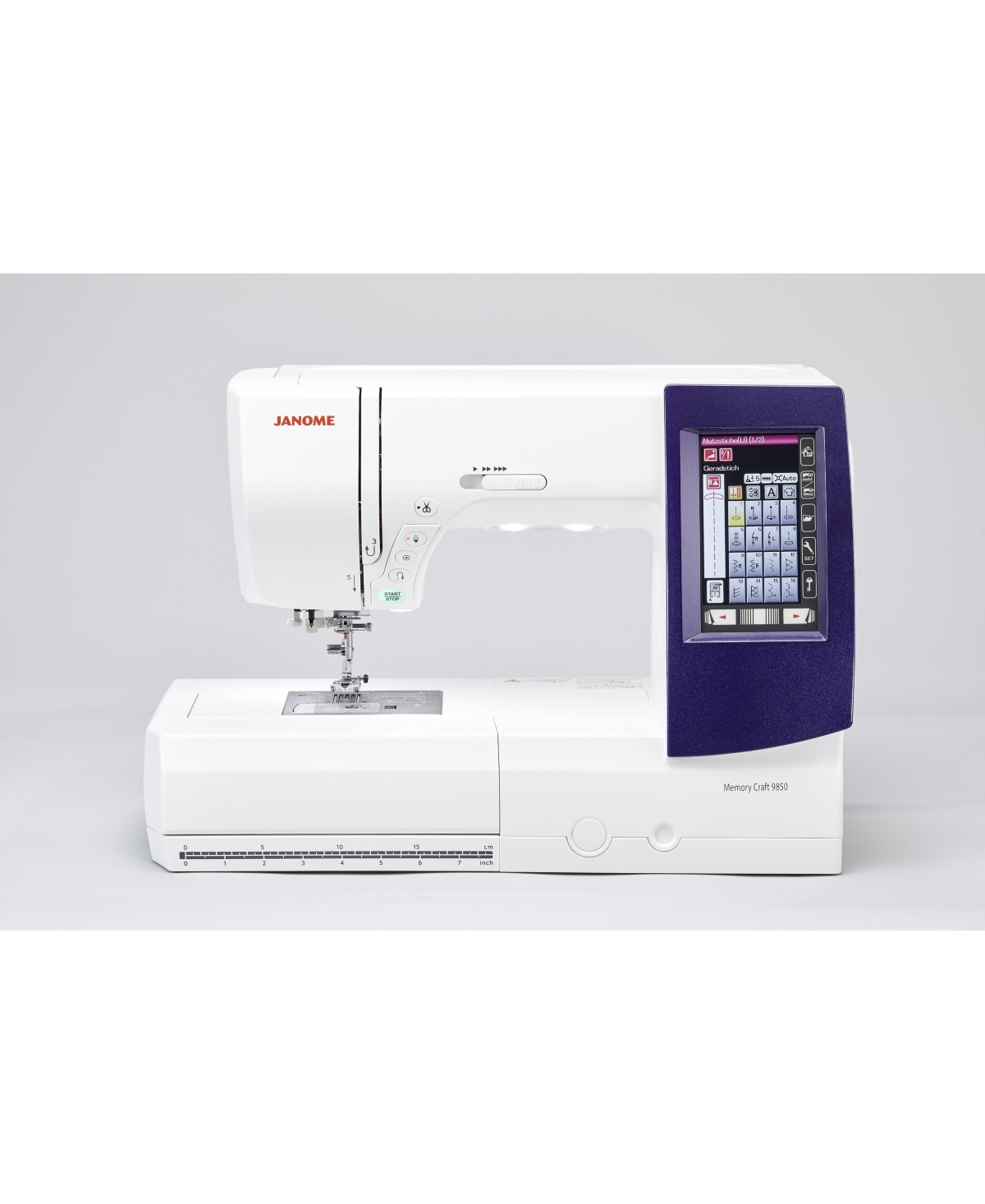 Memory Craft 9850 Computerized Sewing and Embroidery Machine - White