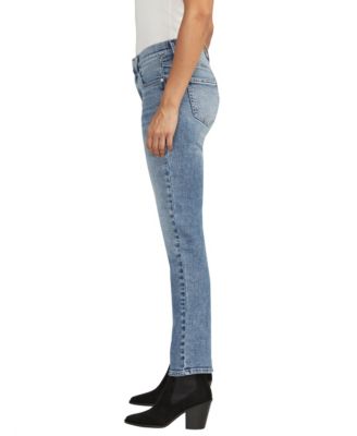 Women's Cassie Mid Rise Slim Straight Leg Jeans