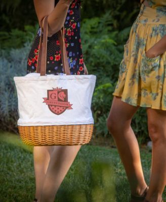 Harry Potter Gryffindor Coronado Canvas and Willow Basket Tote