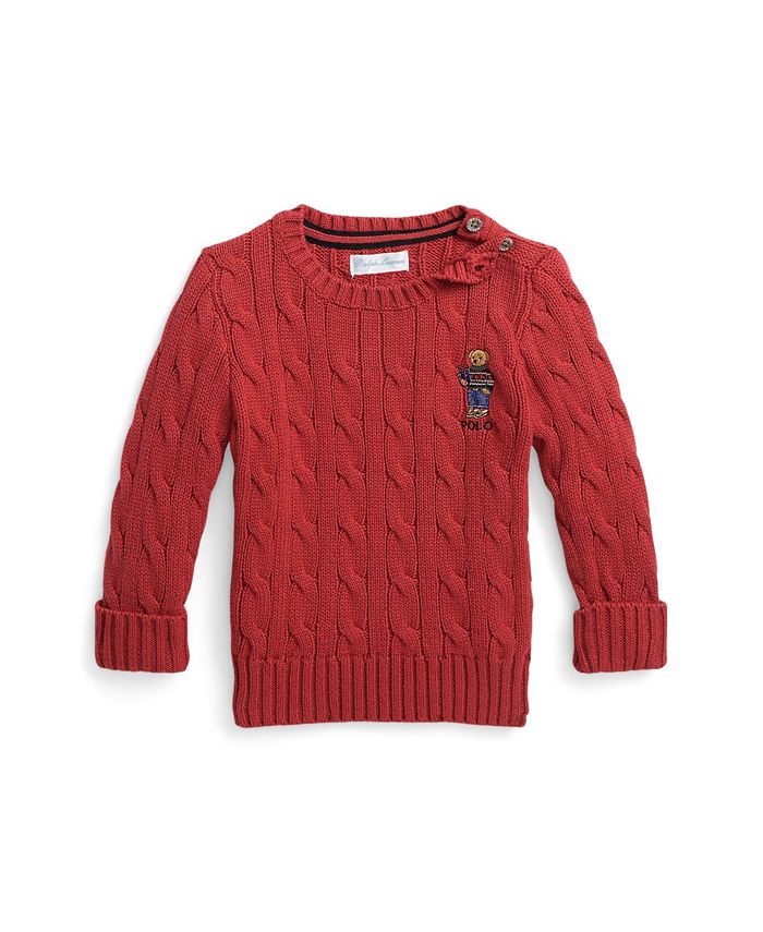 Polo Ralph Lauren Polo Bear Sweater - Macy's