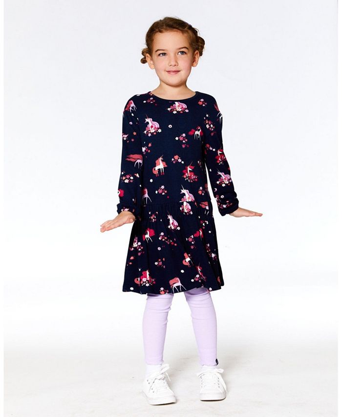 Deux par Deux Girl Rib Leggings Lilac - Toddler|Child - Macy's