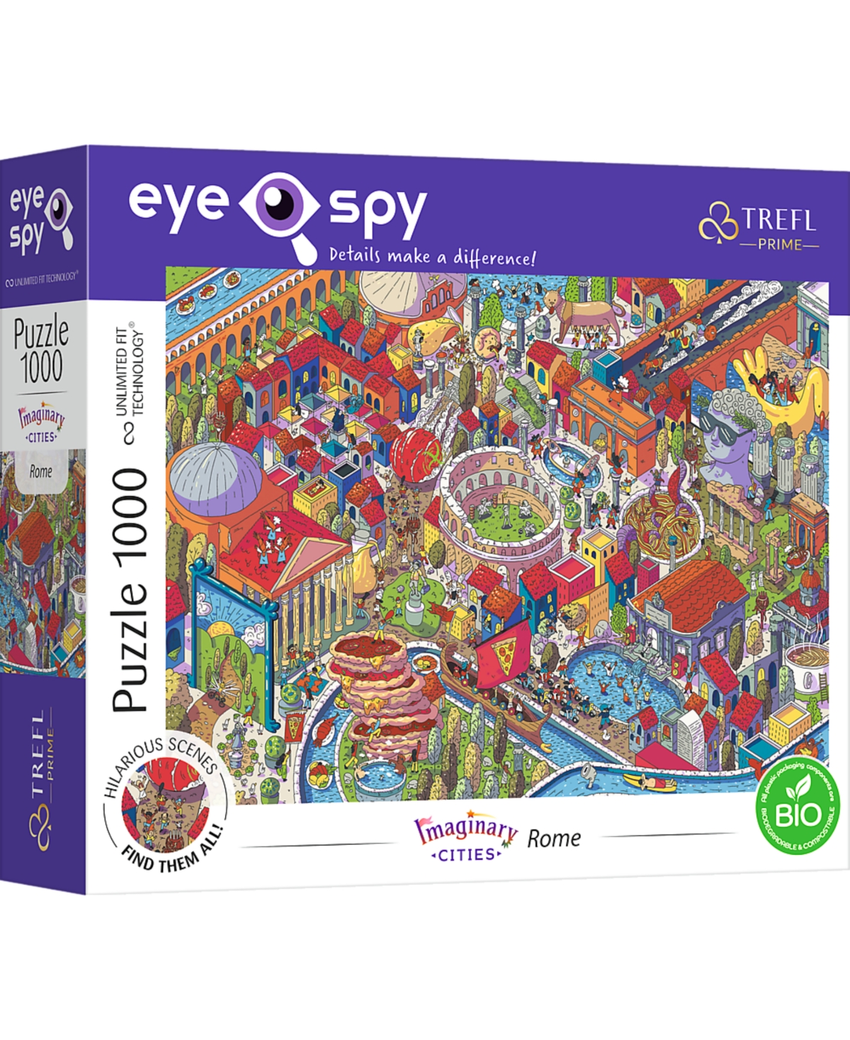 Trefl Prime Puzzles 1000 Piece Uft Eye Spy Puzzle In Multi