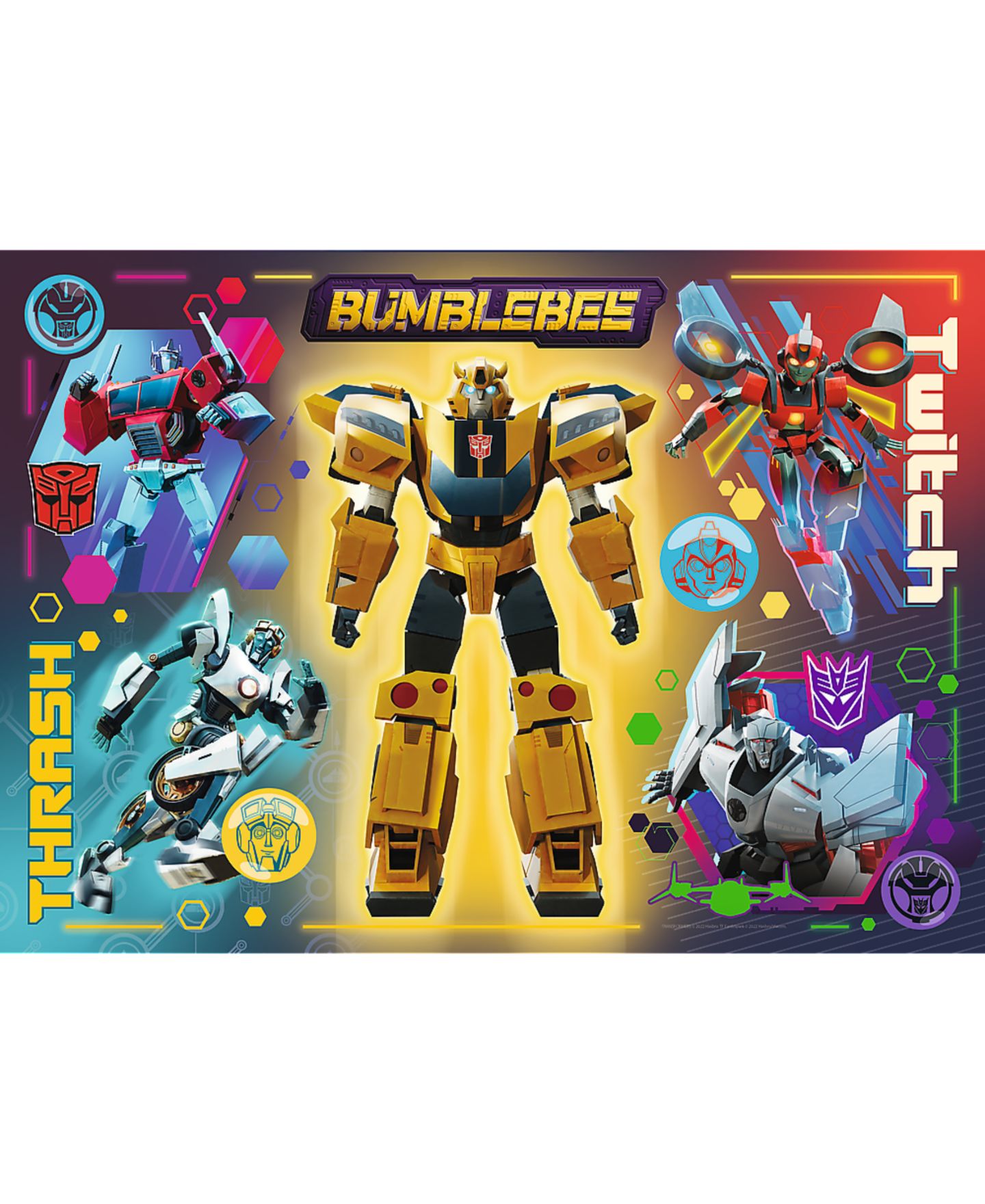 Детский пазл Trefl Transformers 200-Piece Puzzle, Ages 7+, цвет: Разноцветный — фото 2