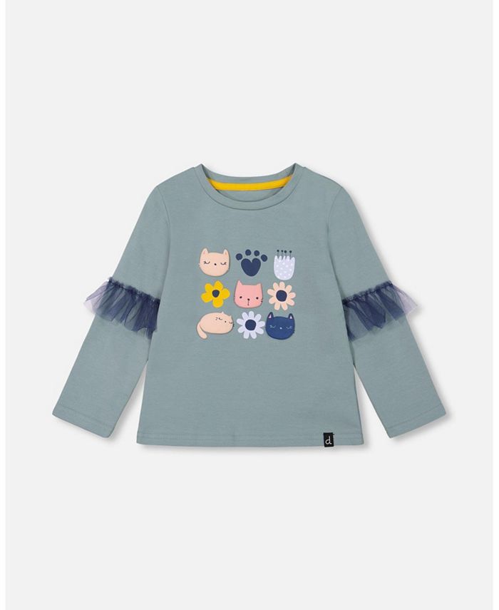 sage green toddler shirt