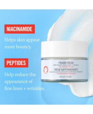 Firming Cream With Peptides, Niacinamide + Collagen, 1.7 oz.