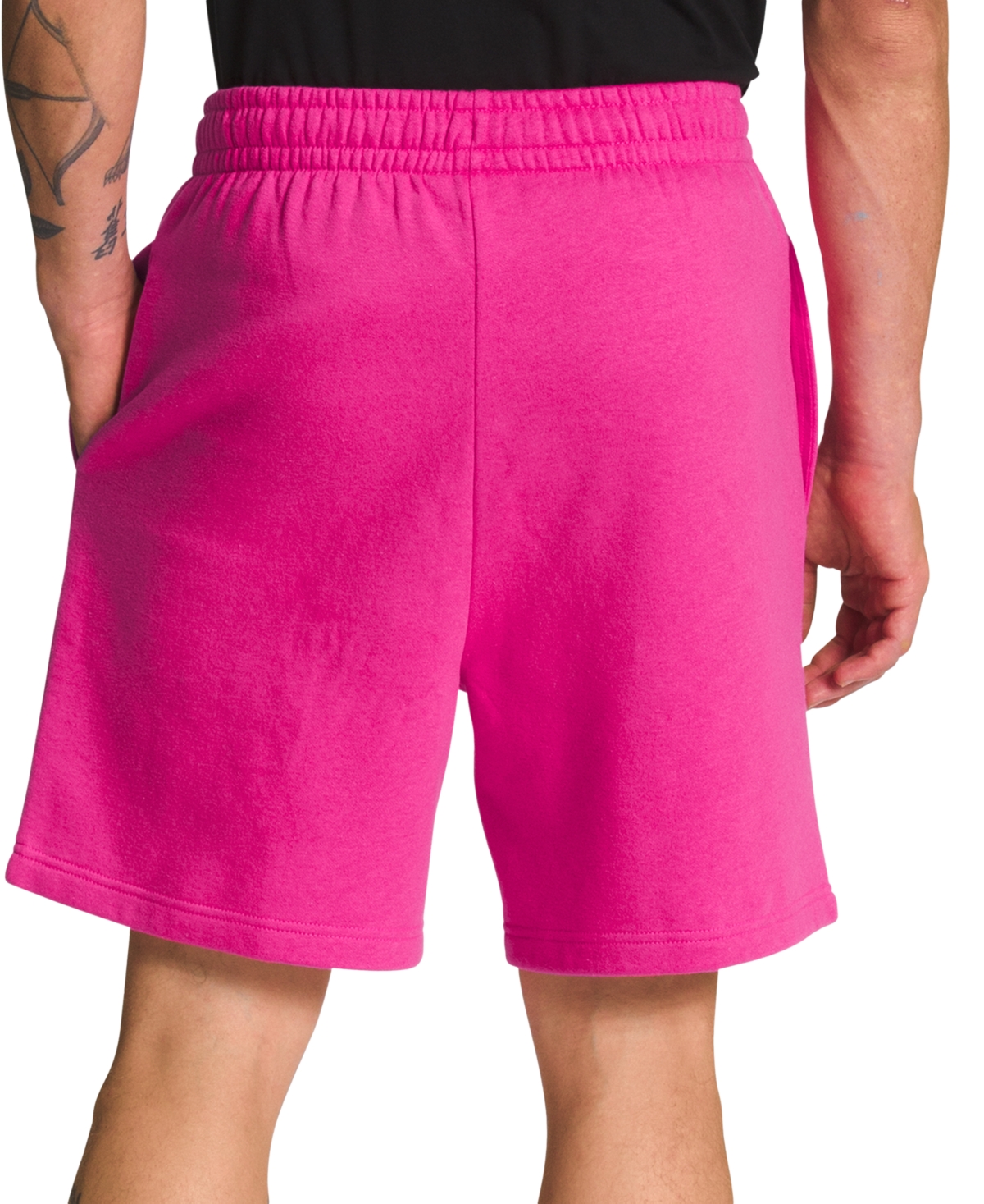 Shop The North Face Men's Box Nse Elastic-waist Shorts In Super Sonic Blue