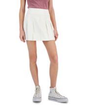 White leather sales skirt near me
